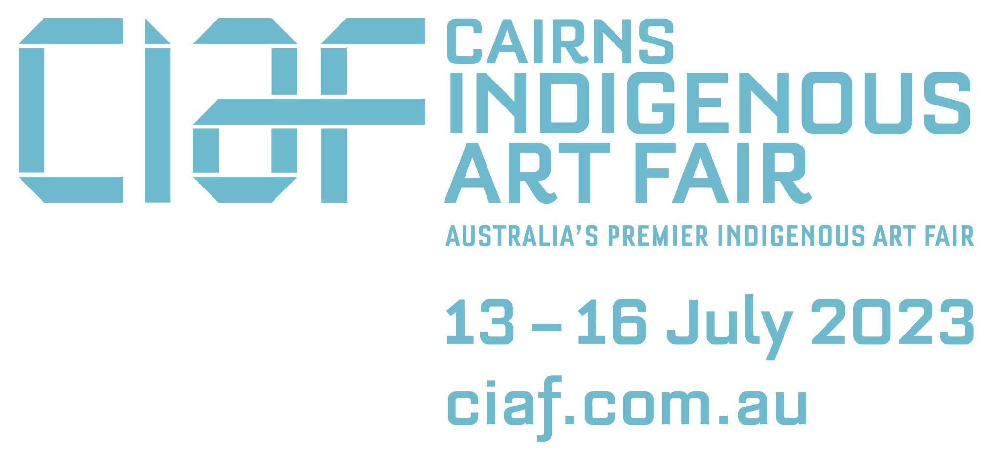 CIAF Cairns Indigineos Art Fair logo 13 - 16 July 2023