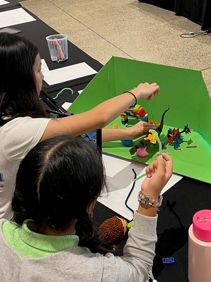 Image for FULLY BOOKED // School Holiday Program: Green Screen Animation